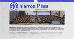 Desktop Screenshot of hierrospisa.com