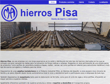 Tablet Screenshot of hierrospisa.com